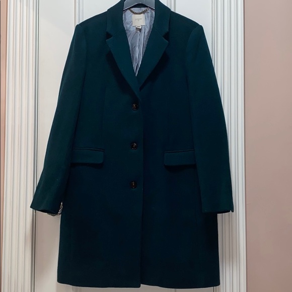 J.Crew Factory wool top coat